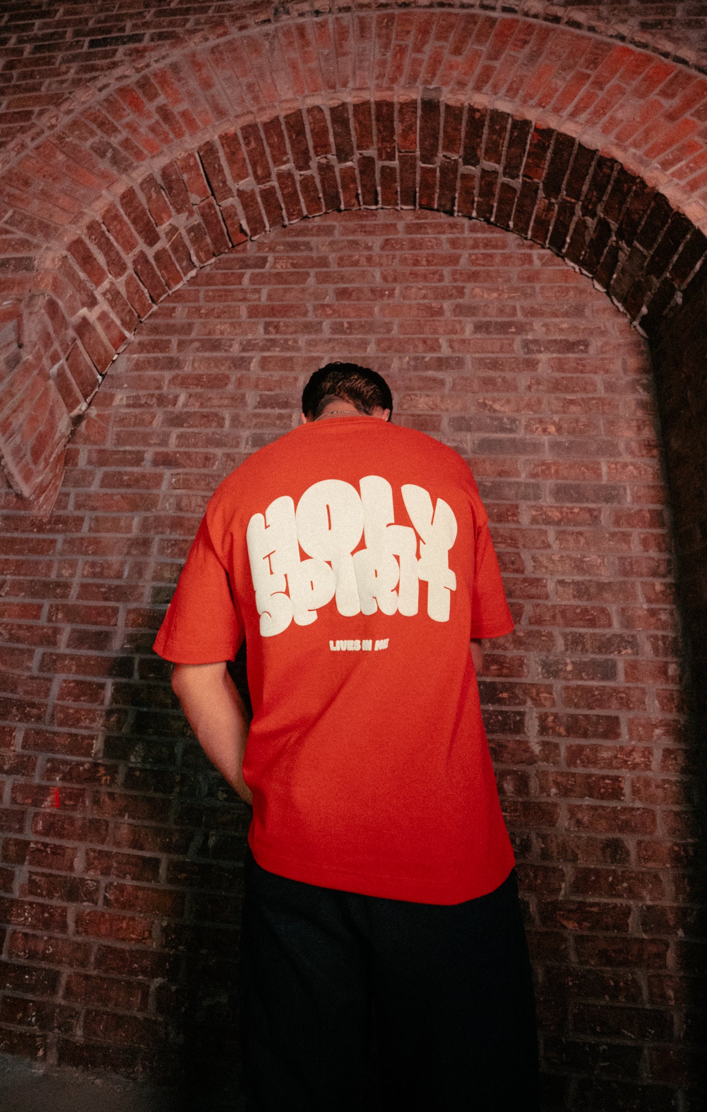 ORANGE "HOLY SPIRIT" TEE