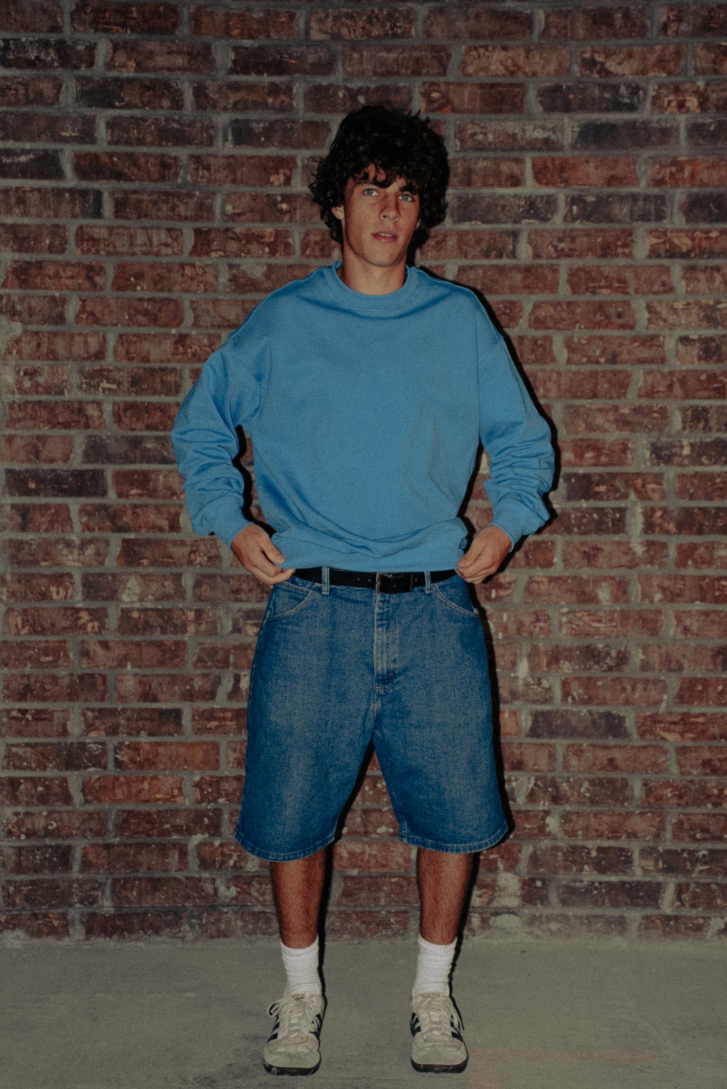 BLUE "CHOSEN BY GOD" CREWNECK