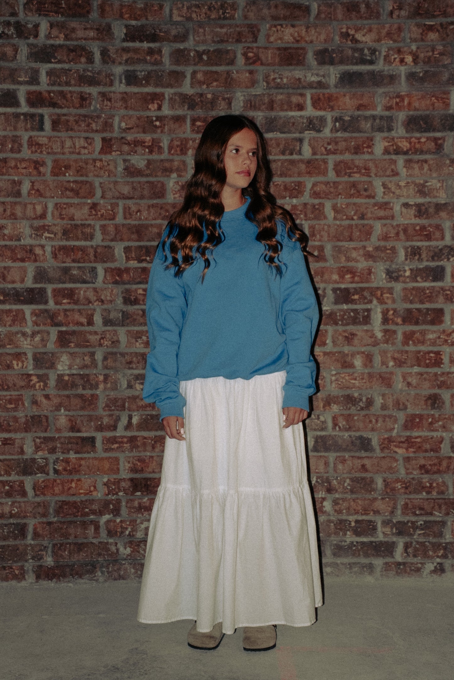 BLUE "CHOSEN BY GOD" CREWNECK